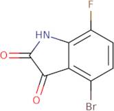 4-Bromo-7-fluoroindoline-2,3-dione