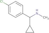 [(4-Chlorophenyl)(cyclopropyl)methyl](methyl)amine