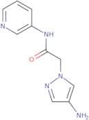 2-(4-Amino-1H-pyrazol-1-yl)-N-(pyridin-3-yl)acetamide