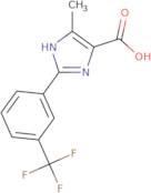 5-Methyl-2-[3-(trifluoromethyl)phenyl]-1H-imidazole-4-carboxylic acid