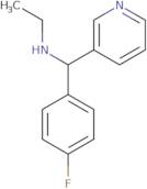 Ethyl[(4-fluorophenyl)(pyridin-3-yl)methyl]amine