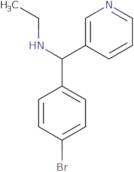 [(4-Bromophenyl)(pyridin-3-yl)methyl](ethyl)amine