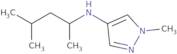 1-Methyl-N-(4-methylpentan-2-yl)pyrazol-4-amine