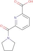 6-(Pyrrolidine-1-carbonyl)pyridine-2-carboxylic acid