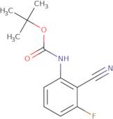 (2-Cyano-3-fluoro-phenyl)-carbamic acid tert-butyl ester