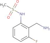 N-[2-(Aminomethyl)-3-fluorophenyl]methanesulfonamide