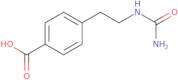 4-[2-(Carbamoylamino)ethyl]benzoic acid