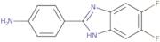 4-(5,6-Difluoro-1H-1,3-benzodiazol-2-yl)aniline
