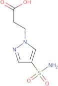 3-(4-Sulfamoyl-1H-pyrazol-1-yl)propanoic acid