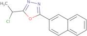 2-(1-Chloroethyl)-5-(naphthalen-2-yl)-1,3,4-oxadiazole