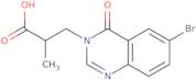 3-(6-Bromo-4-oxoquinazolin-3(4H)-yl)-2-methylpropanoic acid