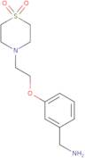 4-{2-[3-(Aminomethyl)phenoxy]ethyl}-1λ6-thiomorpholine-1,1-dione