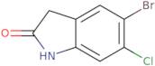 5-bromo-6-chloro-2,3-dihydro-1H-indol-2-one