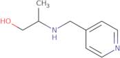 2-[(Pyridin-4-ylmethyl)amino]propan-1-ol