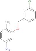 3-[(3-Chlorophenyl)methoxy]-4-methylaniline