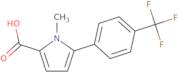 1-Methyl-5-[4-(trifluoromethyl)phenyl]pyrrole-2-carboxylic Acid