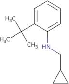 2-tert-Butyl-N-(cyclopropylmethyl)aniline