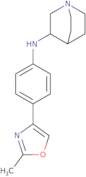 N-[4-(2-Methyl-1,3-oxazol-4-yl)phenyl]-1-azabicyclo[2.2.2]octan-3-amine