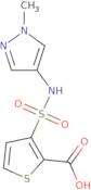 3-[(1-Methyl-1H-pyrazol-4-yl)sulfamoyl]thiophene-2-carboxylic acid