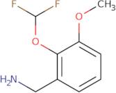 1-[2-(Difluoromethoxy)-3-methoxyphenyl]methanamine