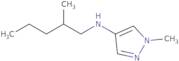 1-Methyl-N-(2-methylpentyl)-1H-pyrazol-4-amine