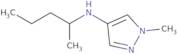 1-Methyl-N-pentan-2-ylpyrazol-4-amine