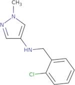 N-[(2-Chlorophenyl)methyl]-1-methyl-1H-pyrazol-4-amine