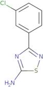 3-(3-Chlorophenyl)-1,2,4-thiadiazol-5-amine