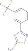 3-[3-(Trifluoromethyl)phenyl]-1,2,4-thiadiazol-5-amine