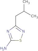 3-(2-Methylpropyl)-1,2,4-thiadiazol-5-amine