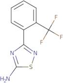 3-[2-(Trifluoromethyl)phenyl]-1,2,4-thiadiazol-5-amine
