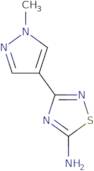 3-(1-Methyl-1H-pyrazol-4-yl)-1,2,4-thiadiazol-5-amine