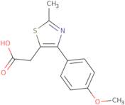 2-[4-(4-Methoxyphenyl)-2-methyl-1,3-thiazol-5-yl]acetic acid