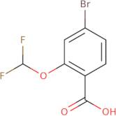 4-bromo-2-(difluoromethoxy)benzoic acid