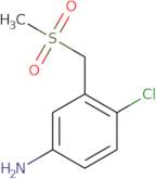 4-Chloro-3-(methanesulfonylmethyl)aniline