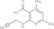 4,6-Dimethyl-2-(prop-2-ynylamino)pyridine-3-carboxylic acid