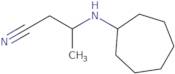 3-(Cycloheptylamino)butanenitrile