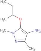 5-Butan-2-yloxy-1,3-dimethylpyrazol-4-amine