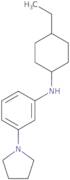 N-(4-Ethylcyclohexyl)-3-(pyrrolidin-1-yl)aniline