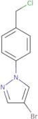 4-Bromo-1-[4-(chloromethyl)phenyl]-1H-pyrazole