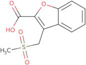 3-(Methanesulfonylmethyl)-1-benzofuran-2-carboxylic acid