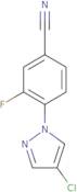 4-(4-Chloro-1H-pyrazol-1-yl)-3-fluorobenzonitrile