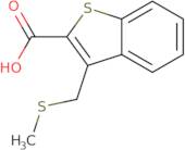 3-[(Methylsulfanyl)methyl]-1-benzothiophene-2-carboxylic acid