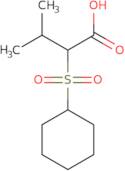 2-(Cyclohexanesulfonyl)-3-methylbutanoic acid