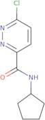 6-Chloro-N-cyclopentylpyridazine-3-carboxamide