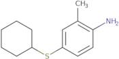 4-(Cyclohexylsulfanyl)-2-methylaniline