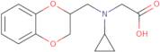 [Cyclopropyl-(2,3-dihydro-benzo[1,4]dioxin-2-ylmethyl)-amino]-acetic acid