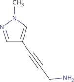 3-(1-Methyl-1H-pyrazol-4-yl)prop-2-yn-1-amine