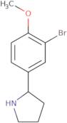 2-(3-Bromo-4-methoxyphenyl)pyrrolidine