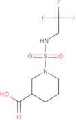 1-(N-(2,2,2-Trifluoroethyl)sulfamoyl)piperidine-3-carboxylic acid